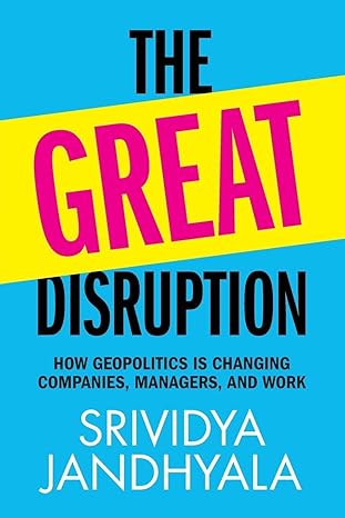The Great Disruption